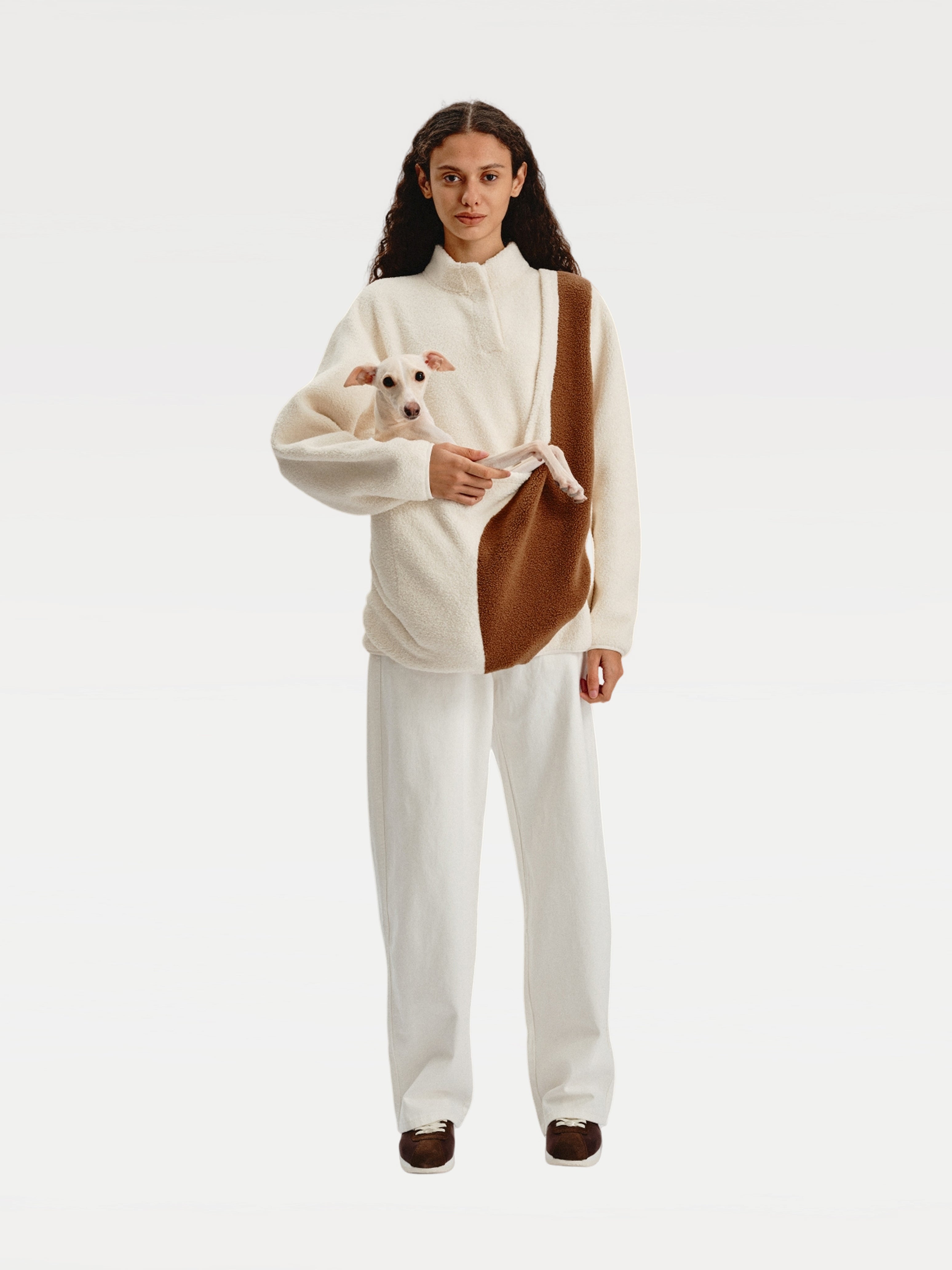 Riikyu kangaroo pouch pet sling carrier