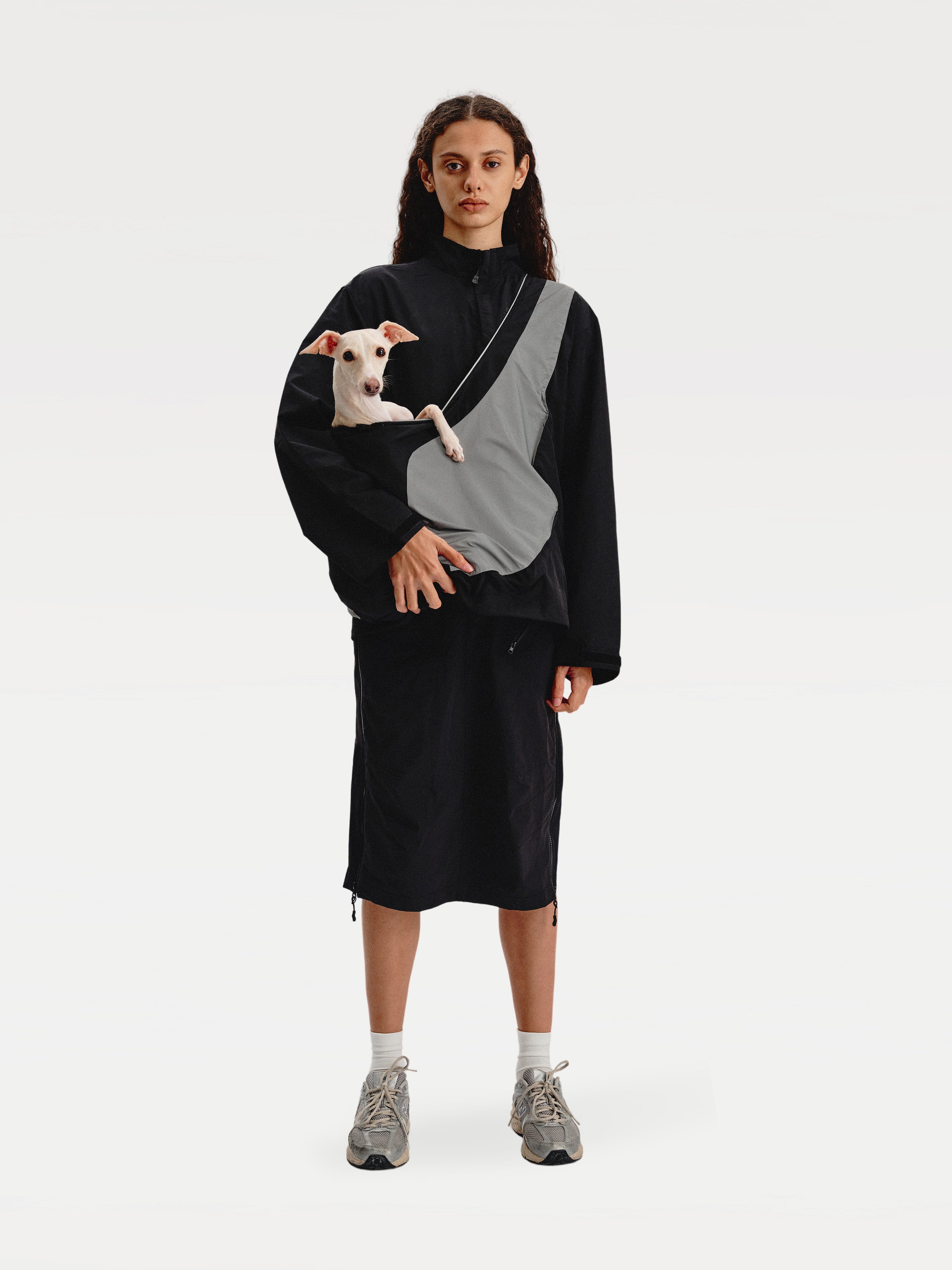 Riikyu kangaroo pouch pet sling carrier