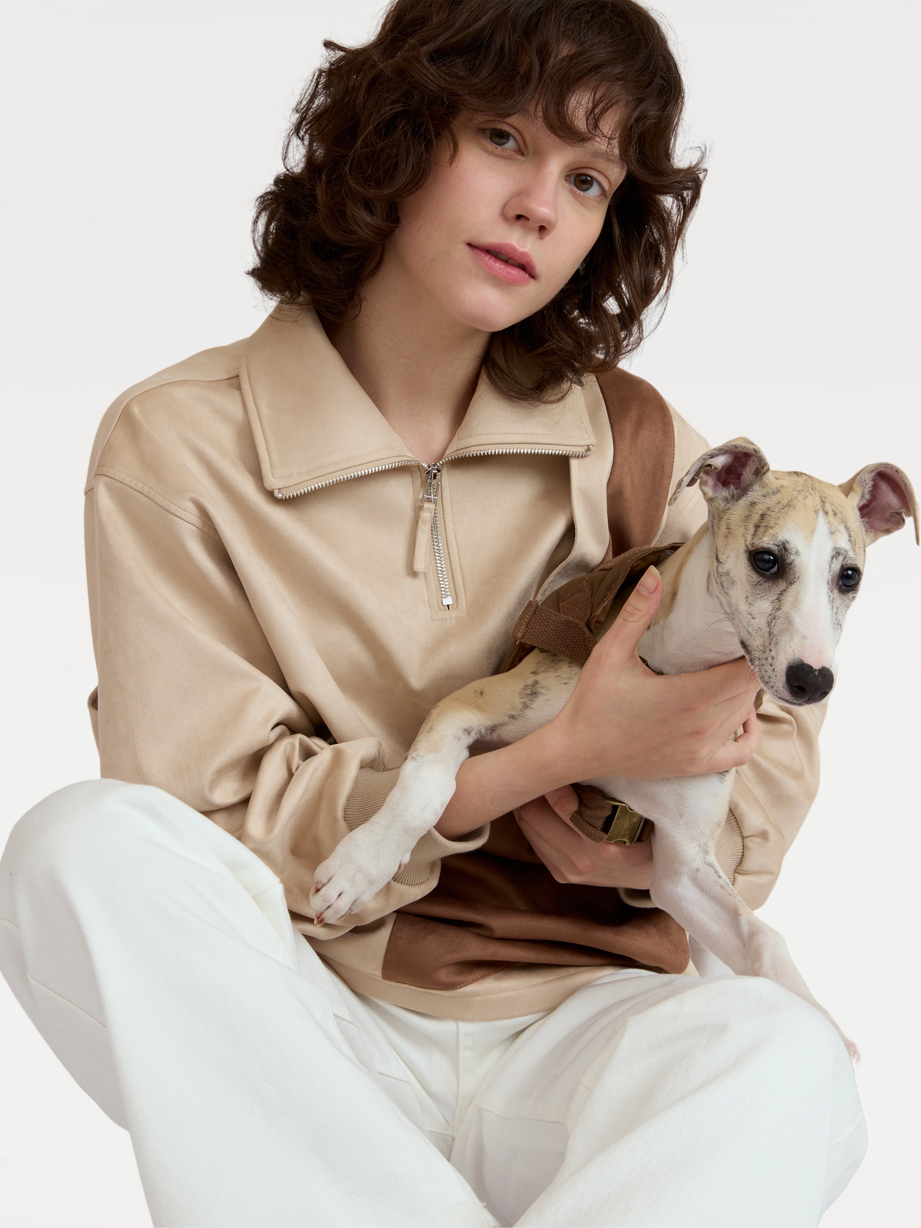 Riikyu kangaroo pouch pet sling carrier